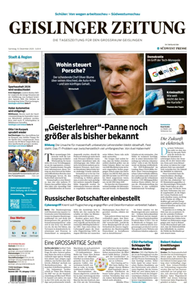 Cover of Geislinger Zeitung