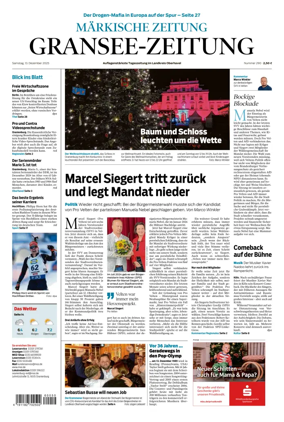 Cover of Gransee-Zeitung