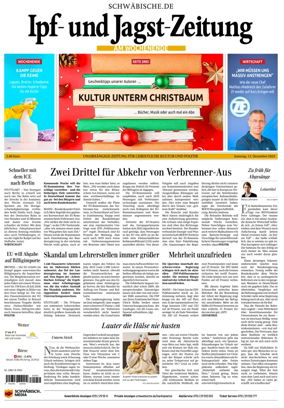 Cover of Ipf- und Jagst-Zeitung
