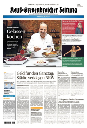 Cover of Neuss-Grevenbroicher Zeitung Neuss