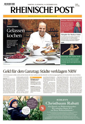 Cover of Rheinische Post – Düsseldorf Mitte/West/Ost/Nord/Süd