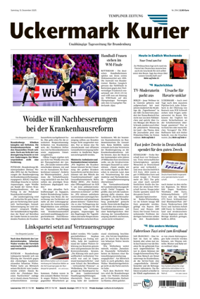 Cover of Templiner Zeitung