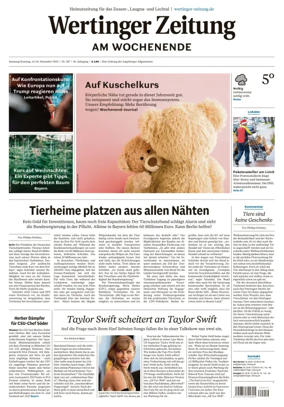 Cover of Wertinger Zeitung