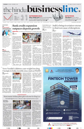 Cover of BusinessLine (Hyderabad)