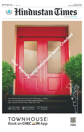 Cover of Hindustan Times Haryana