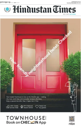 Cover of Hindustan Times (Jammu)