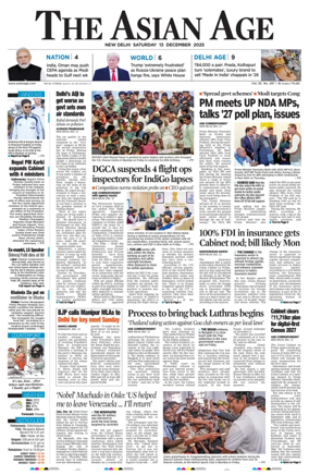 Cover of The Asian Age