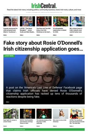 Cover of Irish Central