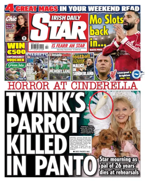 Cover of Irish Daily Star