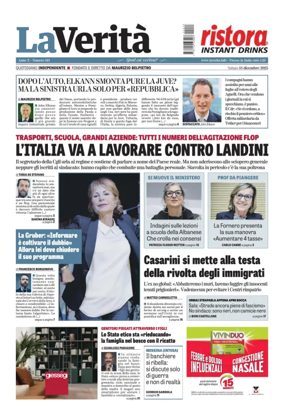 Cover of La Verità (Italia)