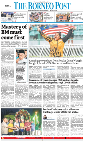 Cover of The Borneo Post