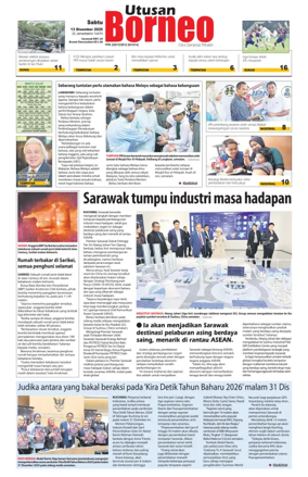 Cover of Utusan Borneo (Sarawak)
