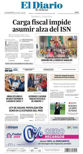 Cover of El Diario de Delicias