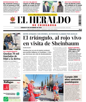 Cover of El Heraldo de Chihuahua