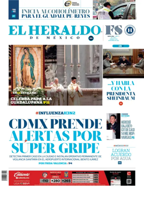 Cover of El Heraldo de Mexico