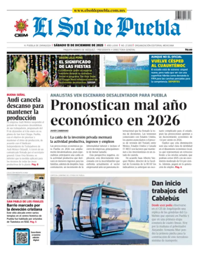 Cover of El Sol de Puebla