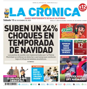 Cover of La Crónica