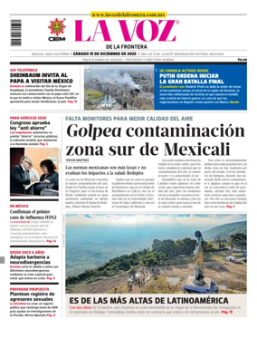 Cover of La Voz de la Frontera