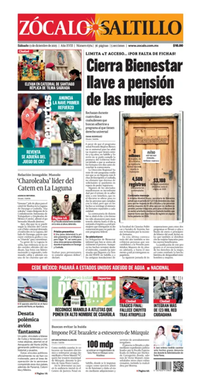 Cover of Zócalo Saltillo