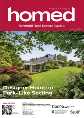 Cover of Homed Taranaki Daily News