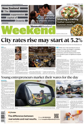 Cover of Manawatu Standard