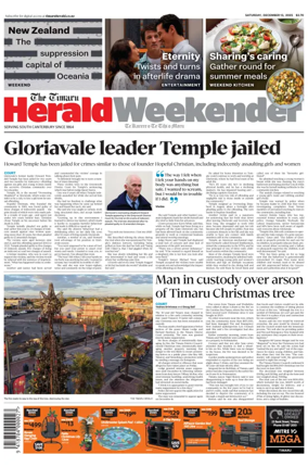 Cover of The Timaru Herald