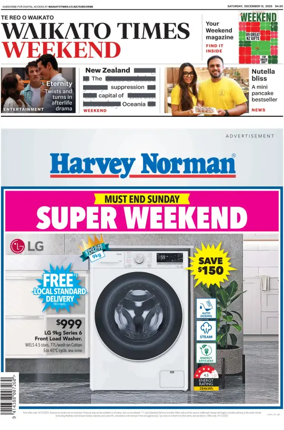 Cover of Waikato Times