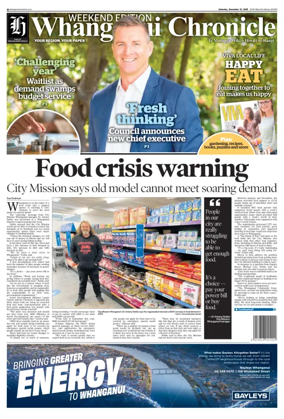 Cover of Wanganui Chronicle