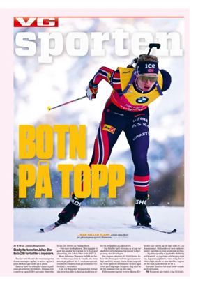 Cover of VG Sporten