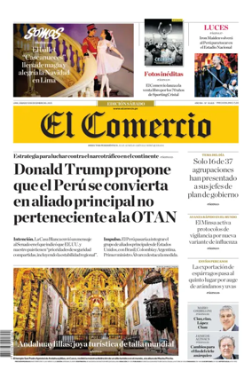 Cover of Diario El Comercio