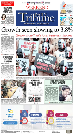 Cover of Daily Tribune (Philippines)