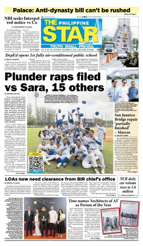 Cover of The Philippine Star