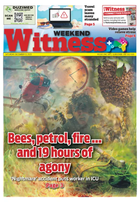 Cover of The Weekend Witness (South Africa)