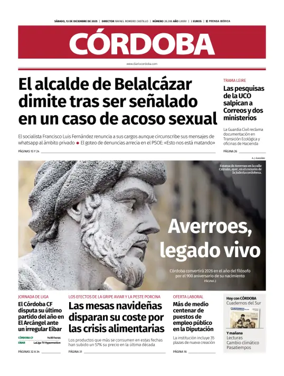 Cover of Diario Córdoba