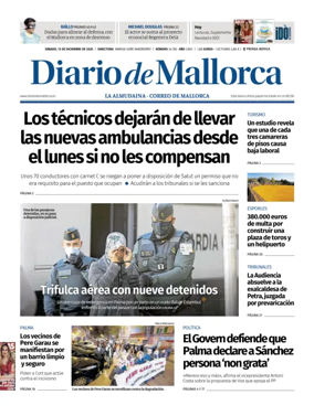 Cover of Diario de Mallorca