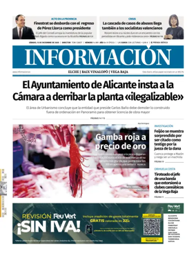Cover of Diario Informacion (Elche y Vega Baja)