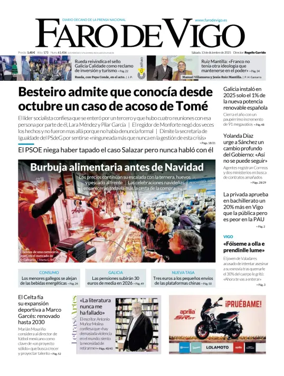 Cover of Faro de Vigo