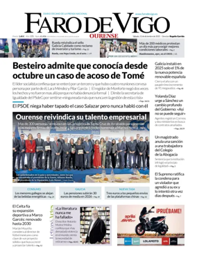 Cover of Faro de Vigo (Ourense)