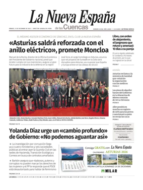 Cover of La Nueva España (Cuencas)