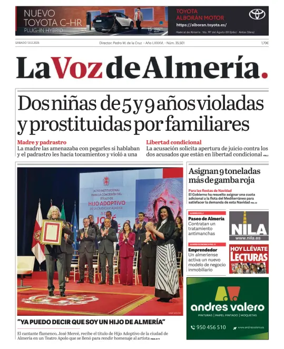 Cover of La Voz de Almería