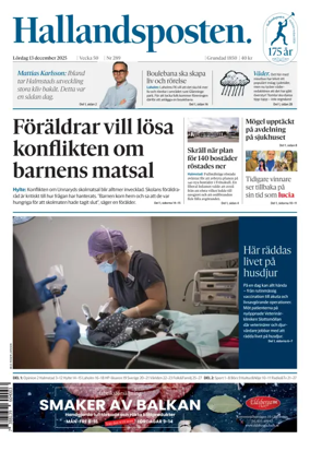 Cover of Hallandsposten