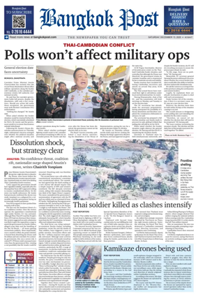 Cover of Bangkok Post