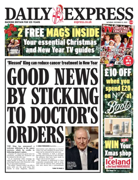 Cover of Daily Express