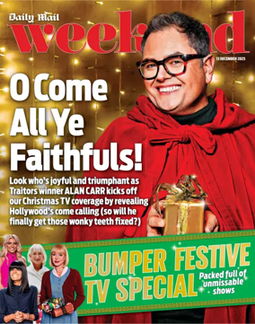 Cover of Daily Mail Weekend Magazine