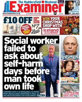 Cover of Huddersfield Daily Examiner