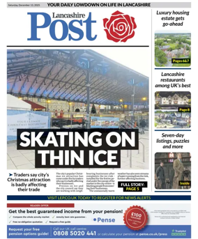 Cover of Lancashire Evening Post