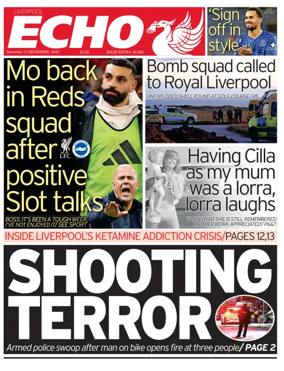 Cover of Liverpool Echo