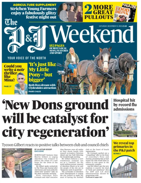 Cover of The Press and Journal (Aberdeenshire)