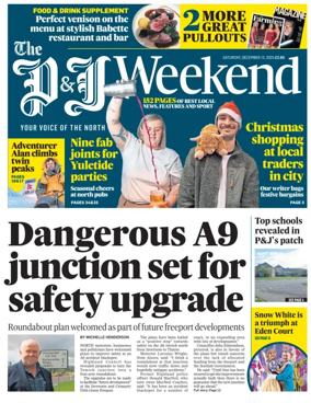 Cover of The Press and Journal (Highlands & Islands)