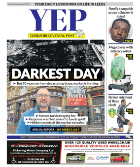 Cover of Yorkshire Evening Post